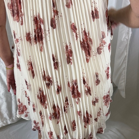 Free People Cream and Pink Floral Mini Dress - Picture 9 of 9